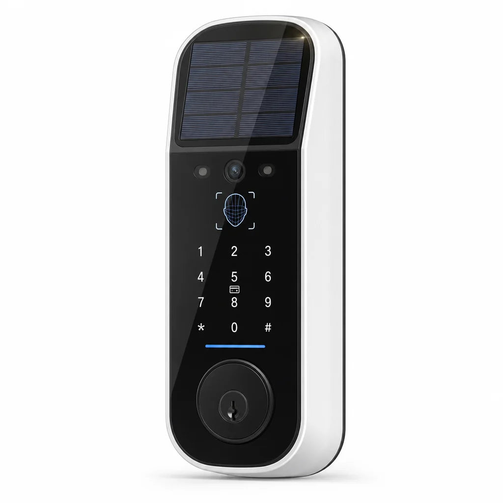 Solar Face ID Smart Lock Hero