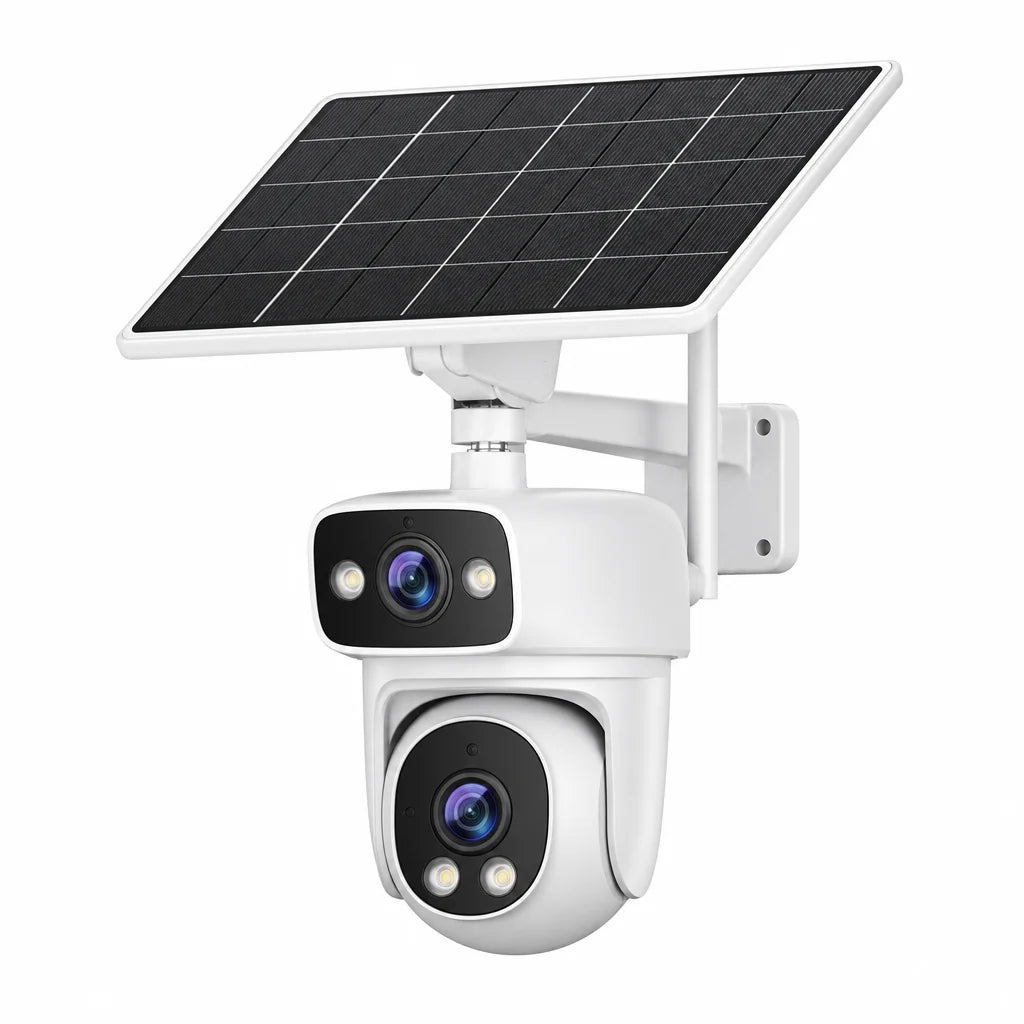 Dual Lens Solar Camera Hero