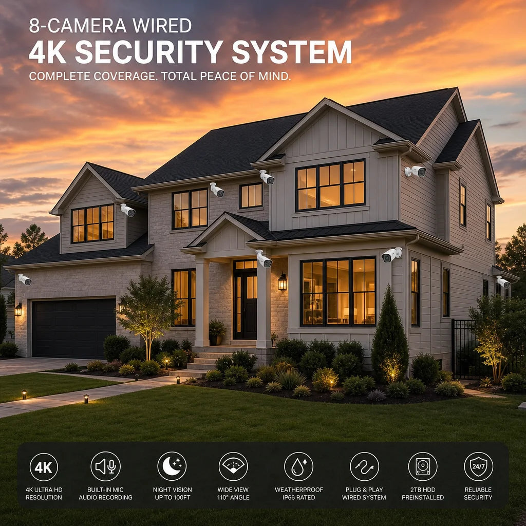 8-Camera 4K System Lifestyle