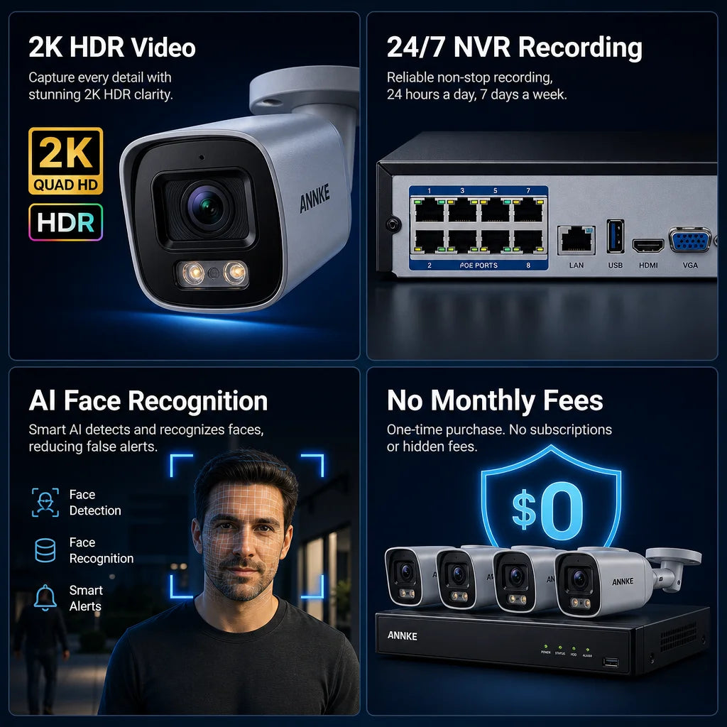 Video Doorbell NVR Bundle Features