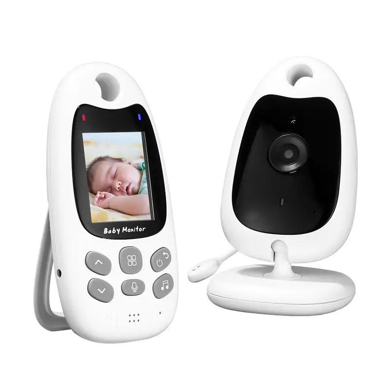 Wireless Video & Audio Baby Monitor with Night Vision and Two-Way Communication