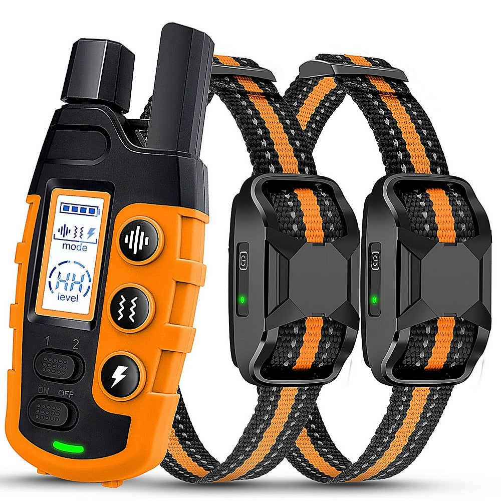 High-quality 1000 m remote training collar for dogs – waterproof, rechargeable e-collar