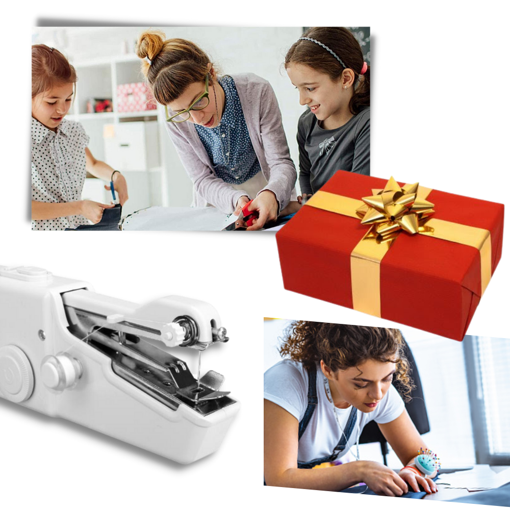 Portable Sewing Machine And Sewing Kit