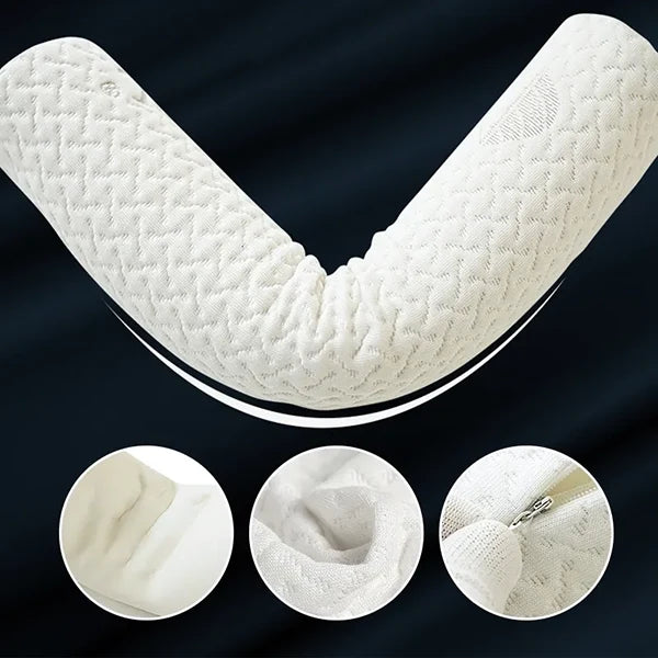 Neck Roll Pillow Made Of Memory Foam
