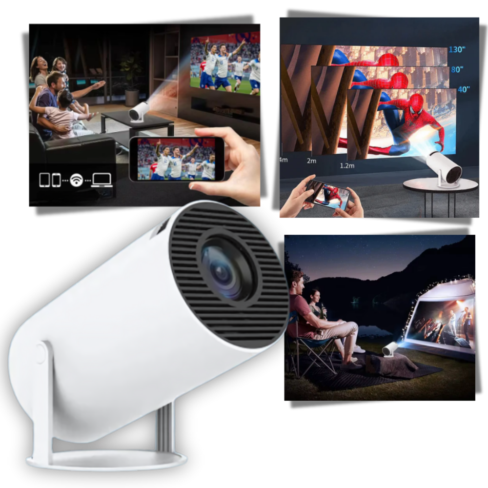 Portable 4K ultra HD projector