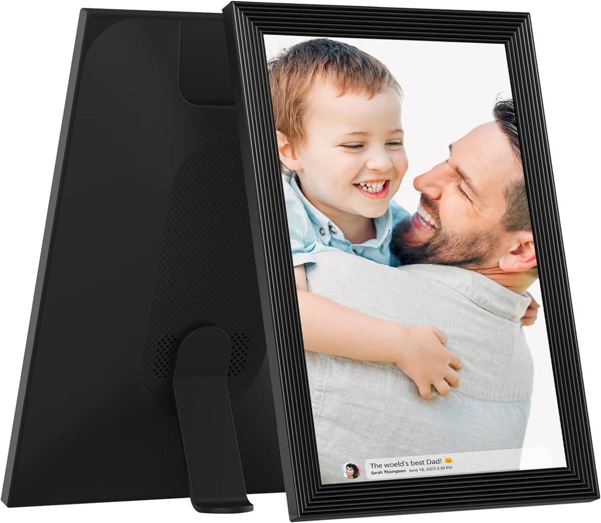 High-Resolution Digital Frame Top Electronic Frame With Video And Camera Features