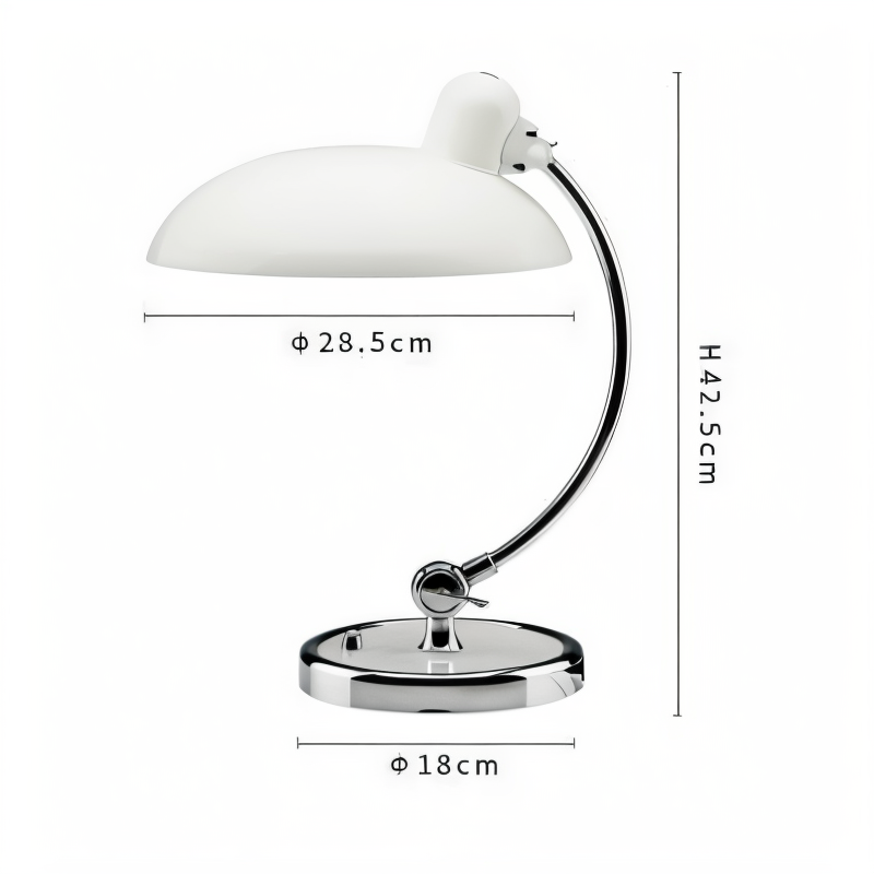 Adjustable Vintage Iron Dome Desk Lamp
