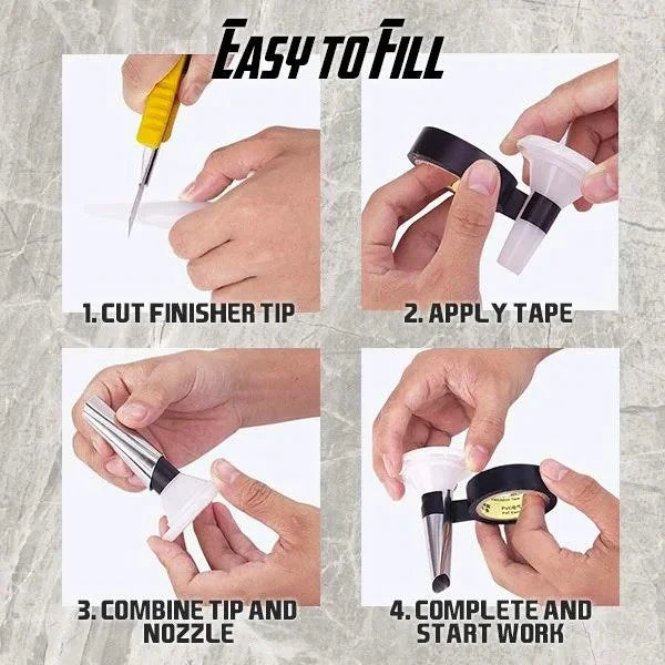 Easy Caulking Finisher Set (14 Pcs)