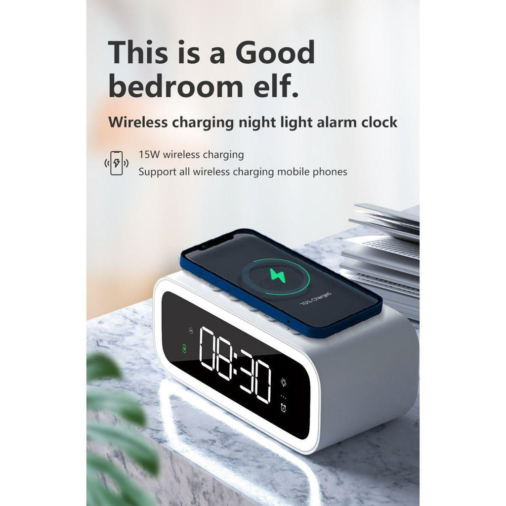 2-in-1 Alarm Clock - Multitime - Digital Display