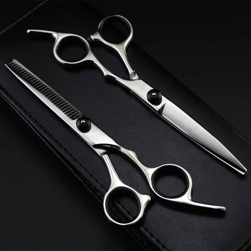 Professional Japan 4cr 6 Inch Hair Cutting Scissors Set
