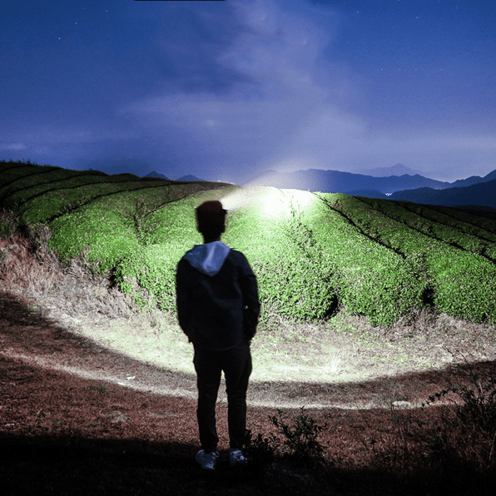 Powerful USB Rechargeable Headlamp