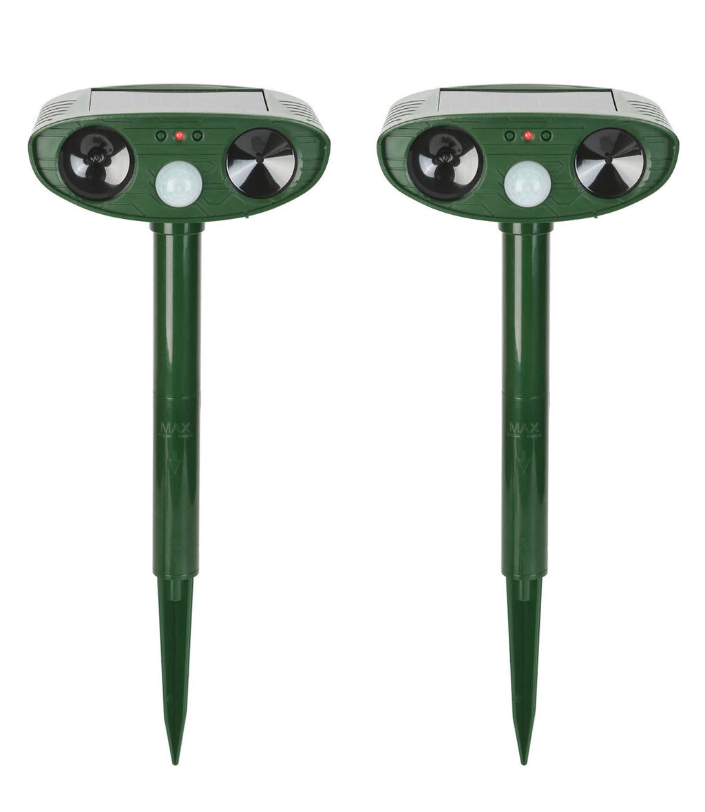 Ultrasonic Chipmunk Repeller - Solar Powered - Get Rid of Chipmunks in 48 Hours