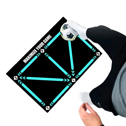 children's soccer training mat