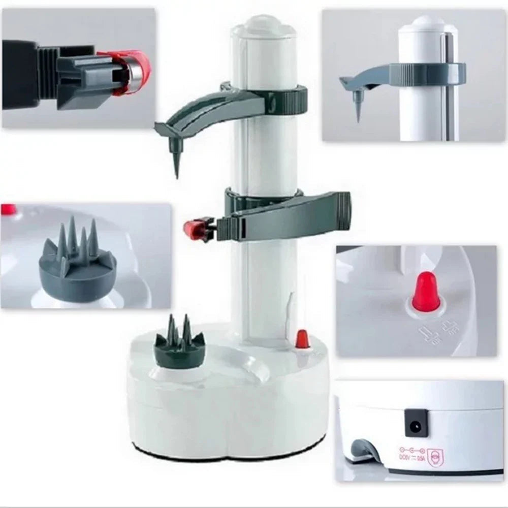 Automatic electric potato peelers