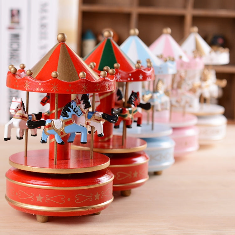 Sky City Carousel Music Box