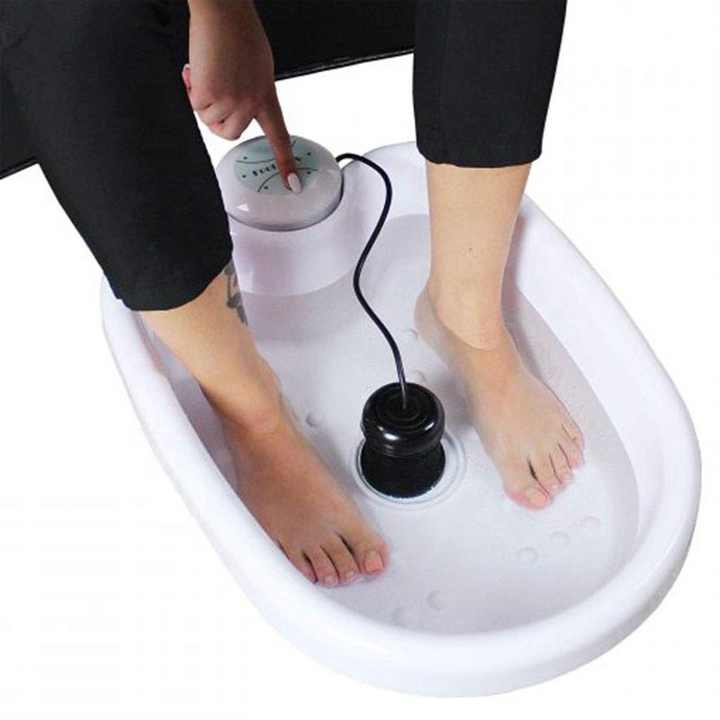 Ionic Foot Detox Cleanse Vibrating Whirlpool Soak Bath