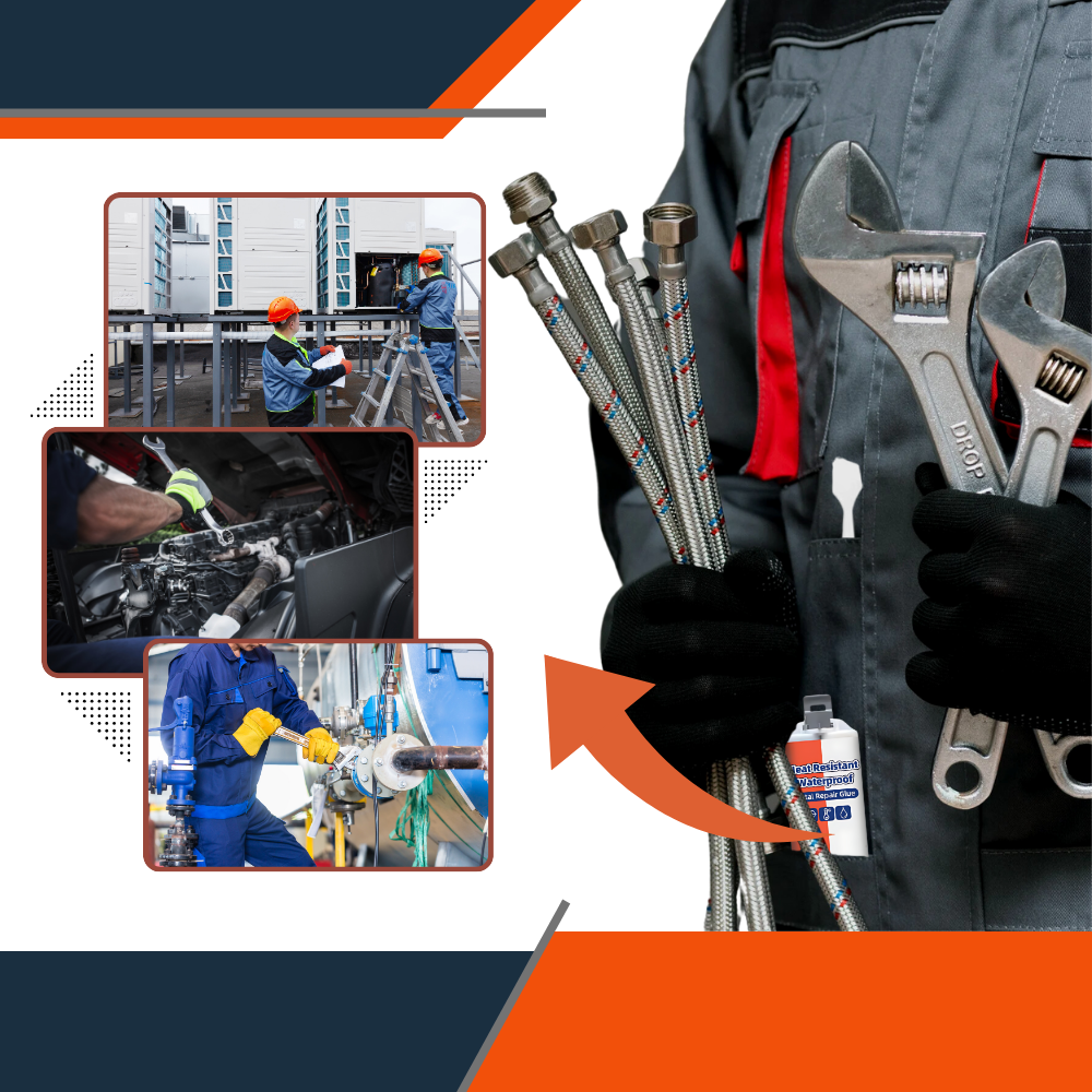 Strong Adhesive And Waterproof Glue For Repairing Metal