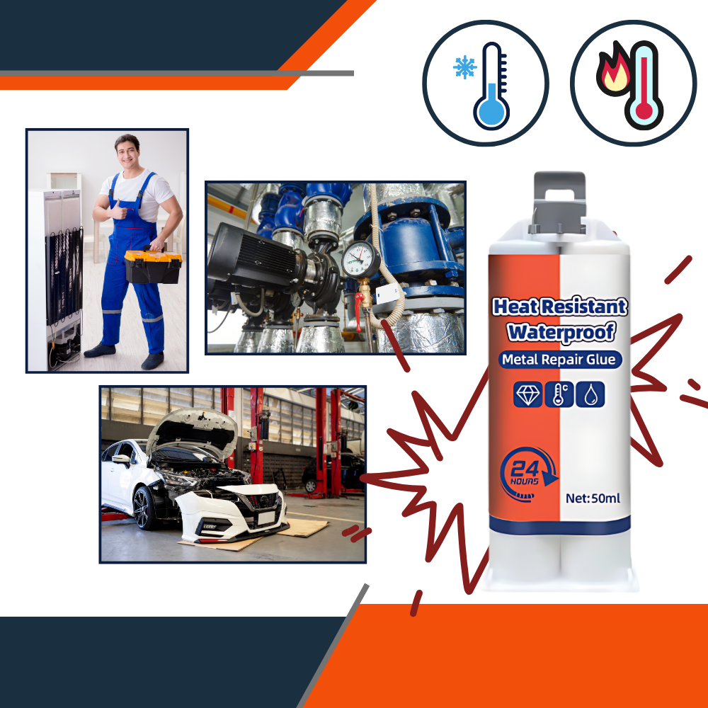 Strong Adhesive And Waterproof Glue For Repairing Metal