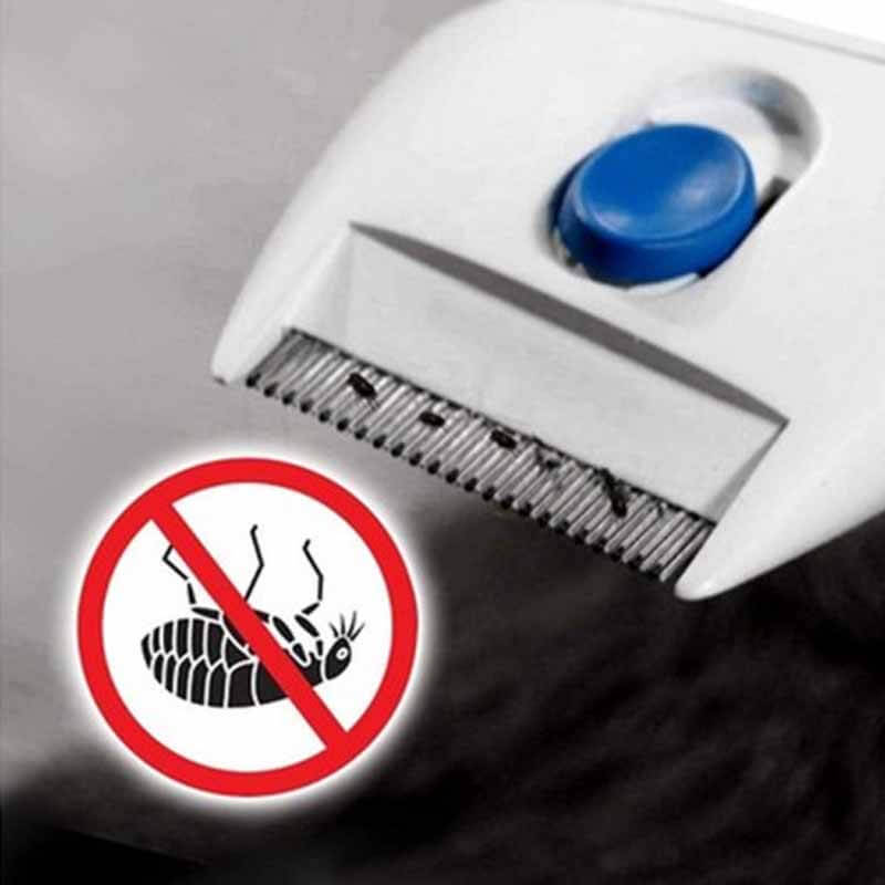 Electric flea and tick remover for pets