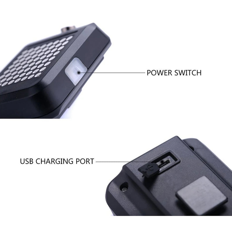 Intelligent LED bicycle blinkers