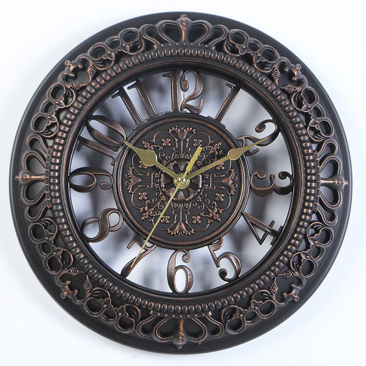 Antique Elegance Wall Clock