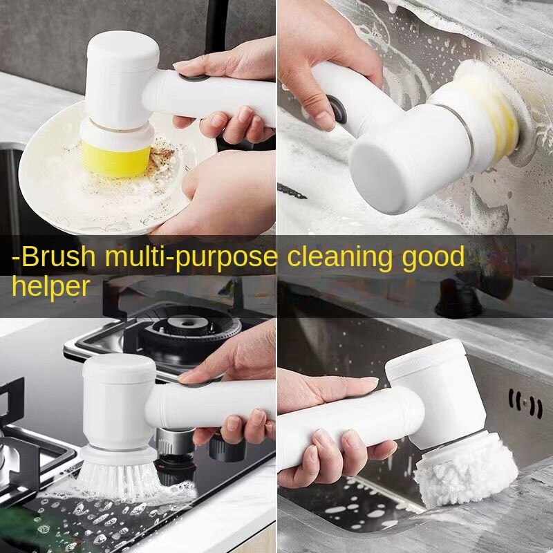Cordless Electric Cleaning Brush: Multifunctional For The Kitchen And Bathroom