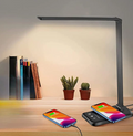 Contemporary Adjustable LED Table Lamp With Charging Function