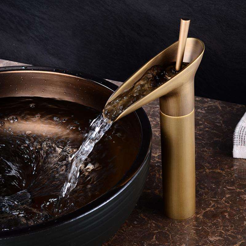 Waterfall Antique Faucet