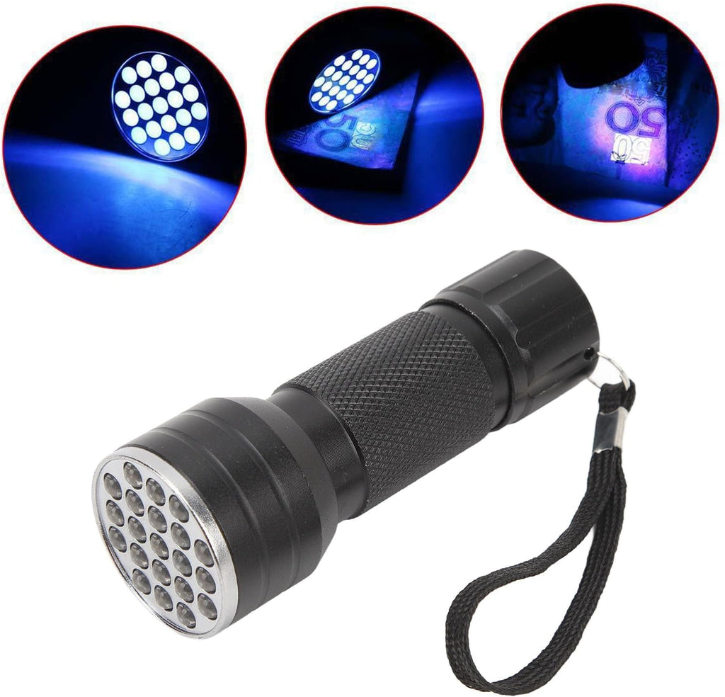 Powerful 21 LED pocket UV lamp