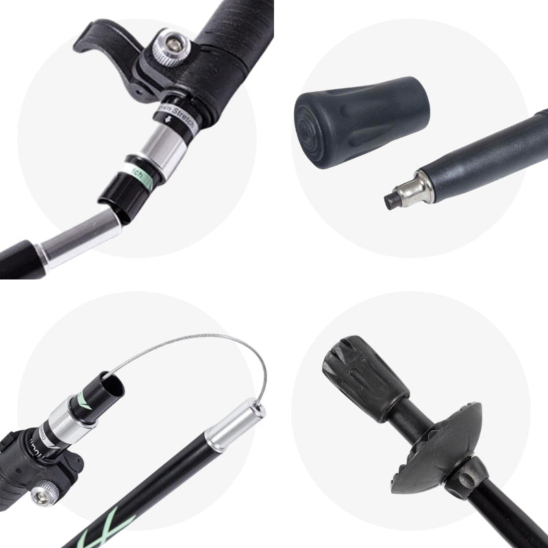 Automatic Retractable Hiking Stick