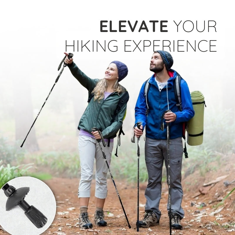 Automatic Retractable Hiking Stick