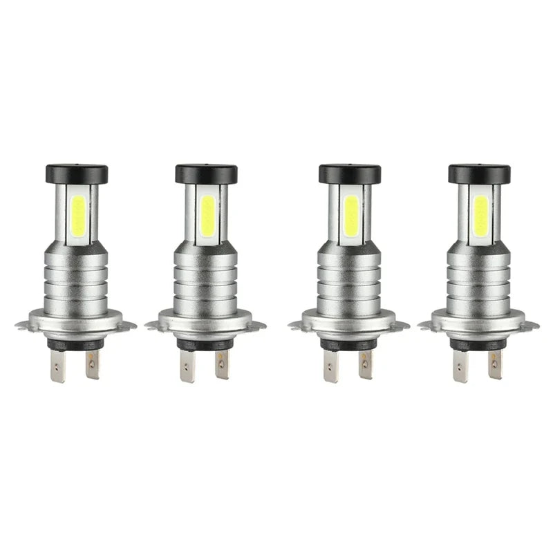 4x H7 LED Headlight Bulb Kit
