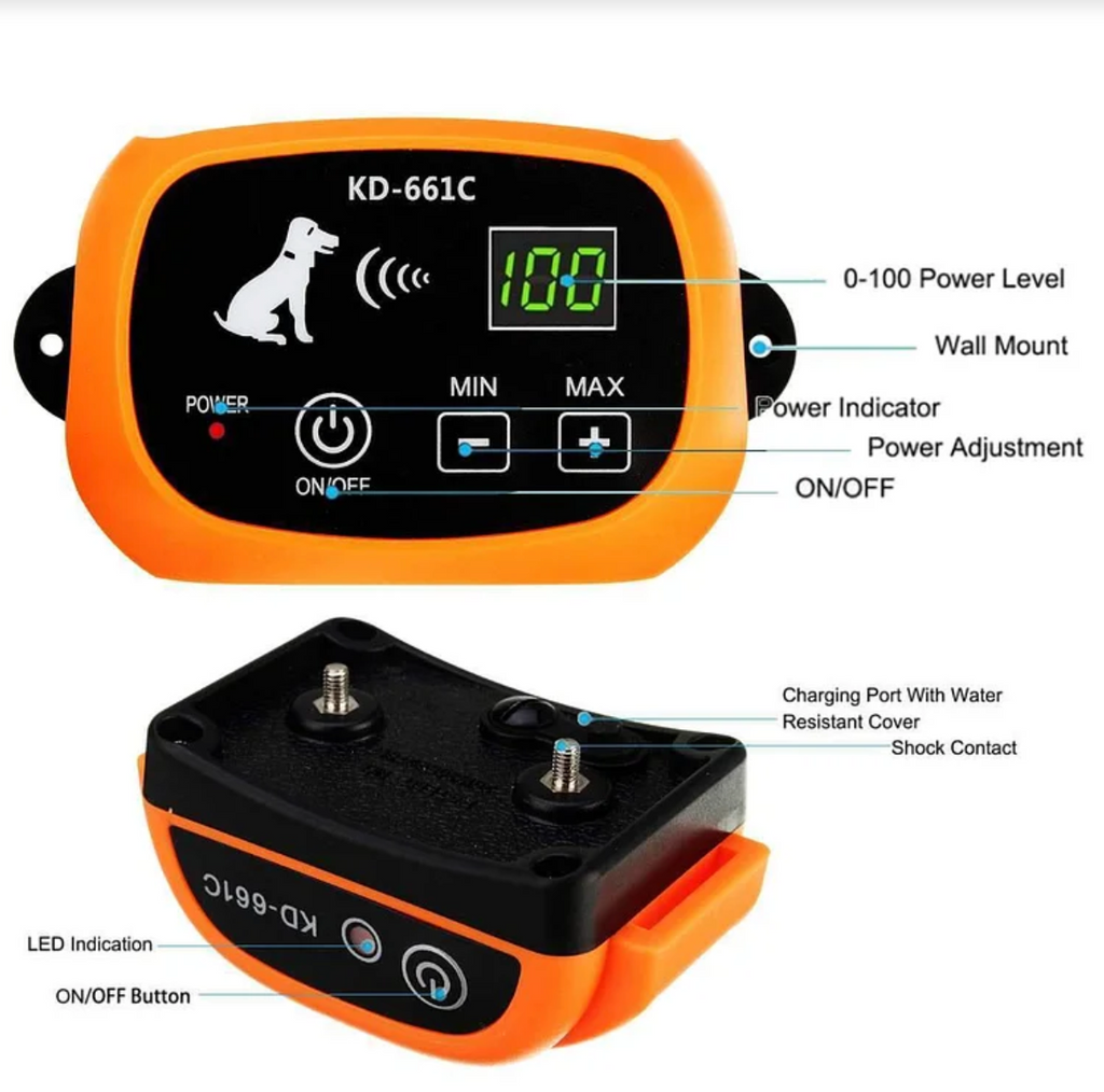 Wireless Electric Dog Fence With Shock Collar