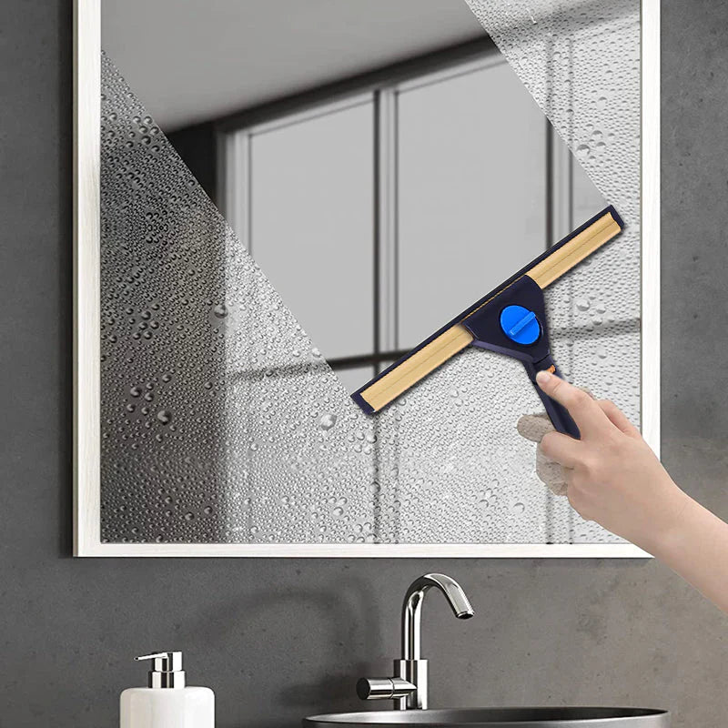 An Effective Squeegee For Windows And Showers, For Streak-free Cleaning