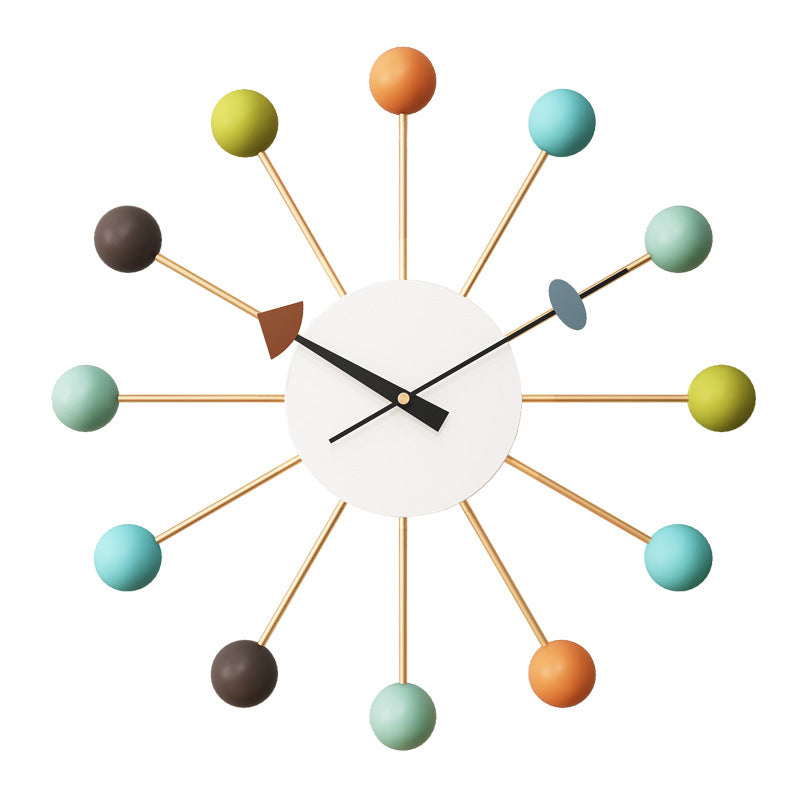 Decorative Large Silent Wall Clock For The Living Room
