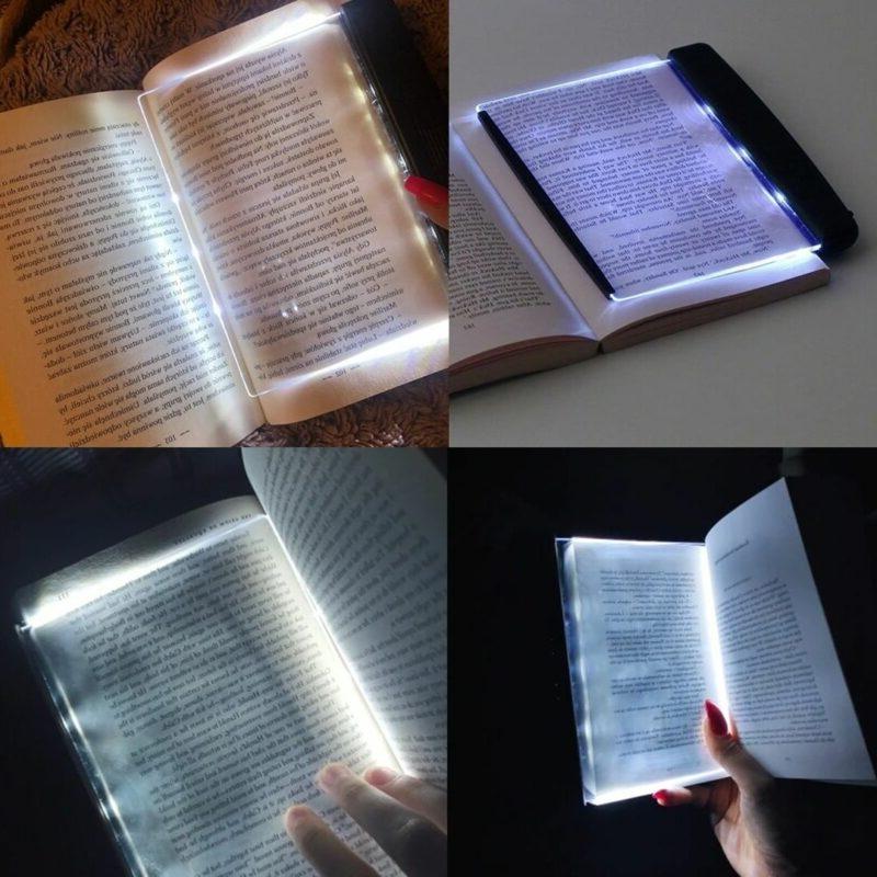 Flat Book Panel Reading Night Light