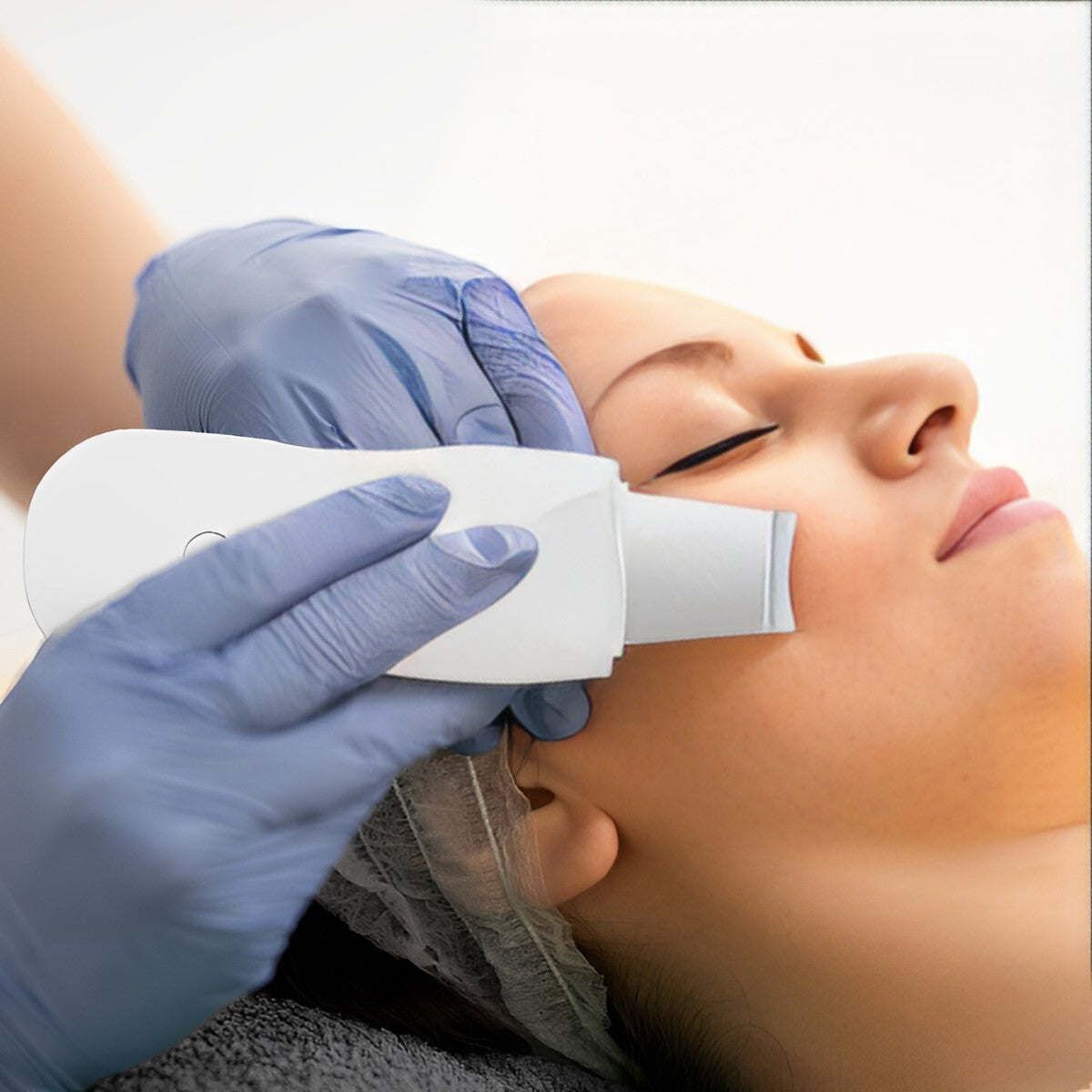Ultrasonic Skin Scrubber Spatula