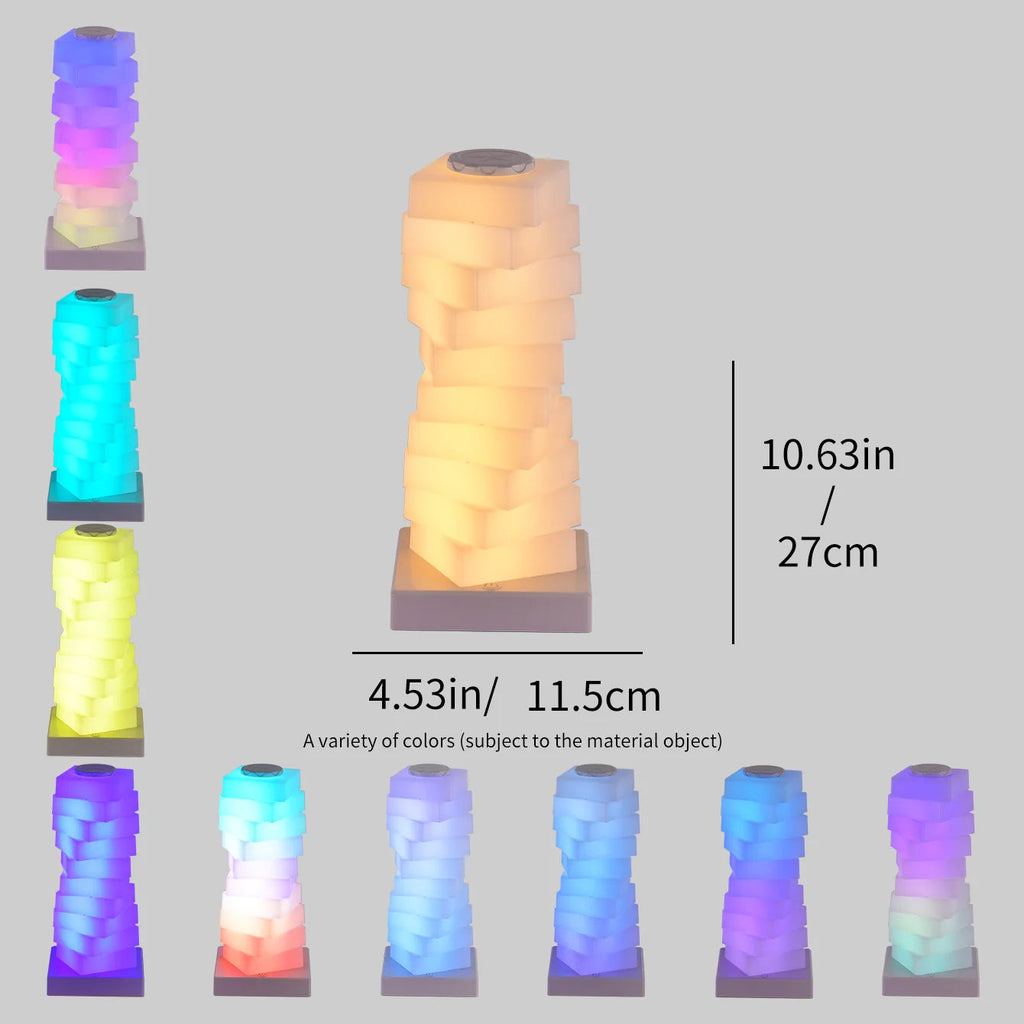 RGB LED Bedside Lamp with Touch Control