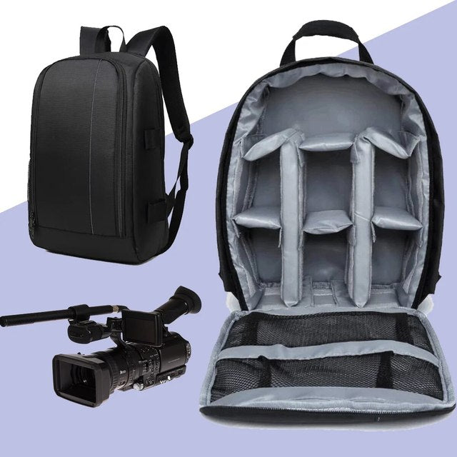 Multifunctional camera backpack
