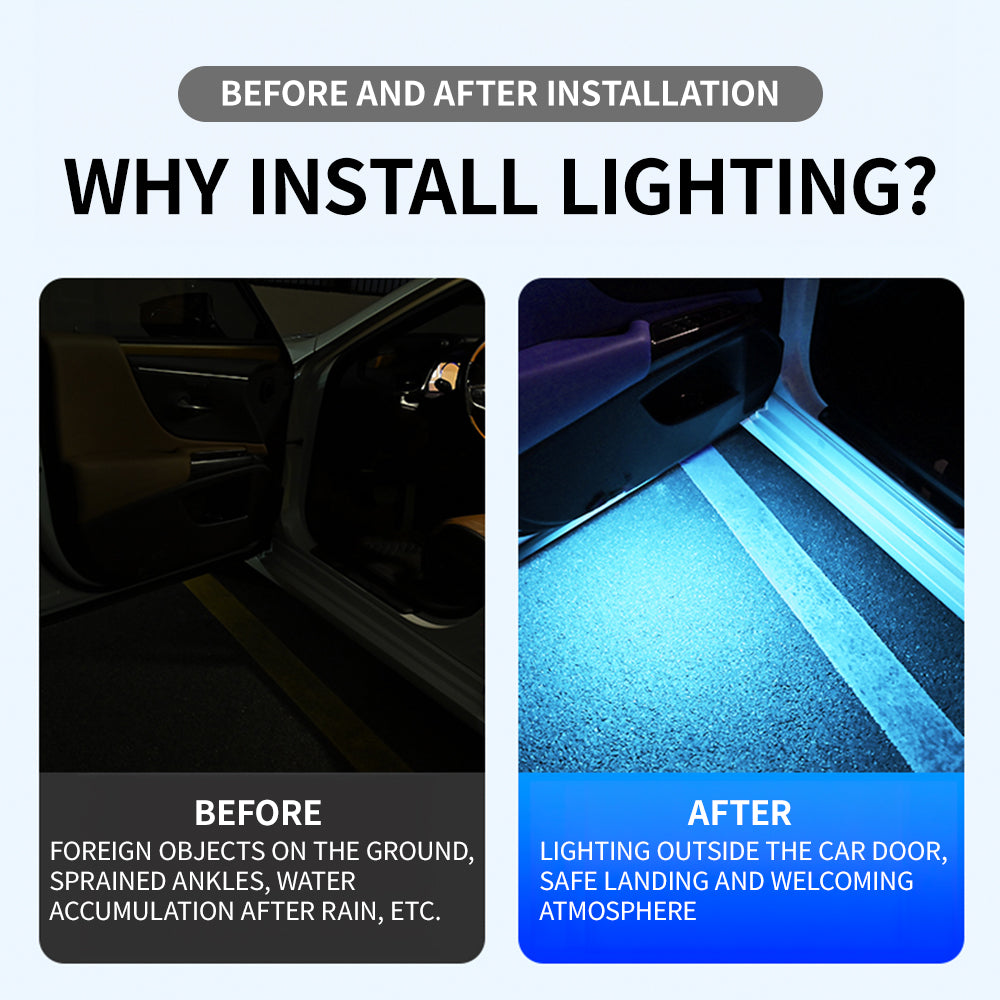 Car Door Lights Projector