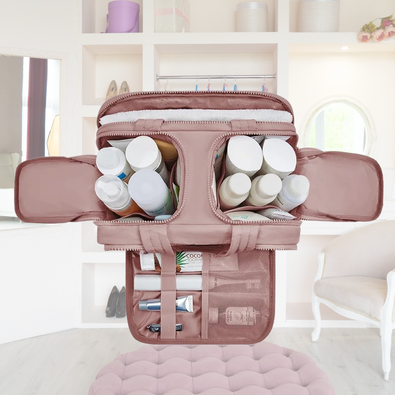 Large-Capacity Travel Toiletry Bag