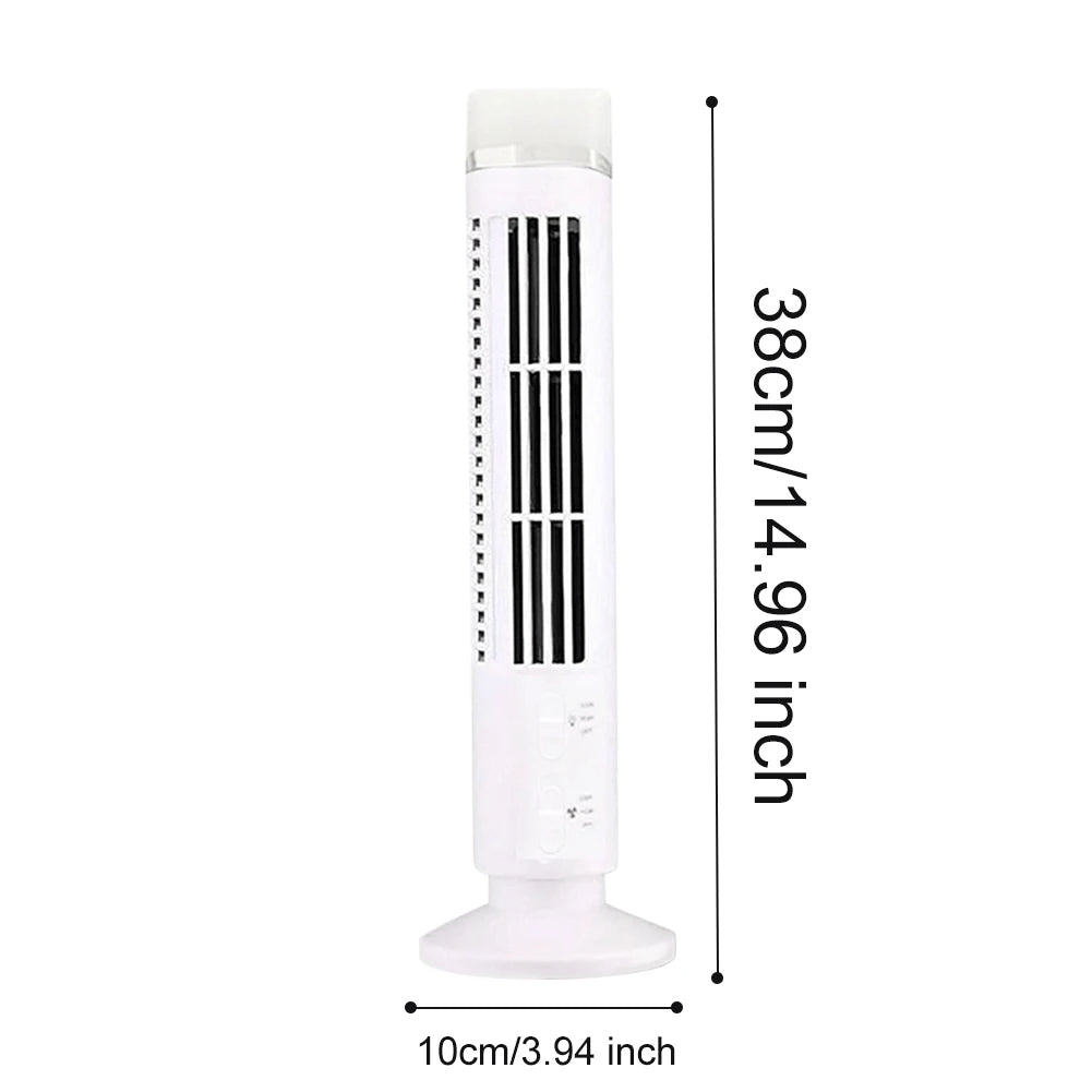 Mini Desktop Air Conditioner with USB Bladeless Cooling