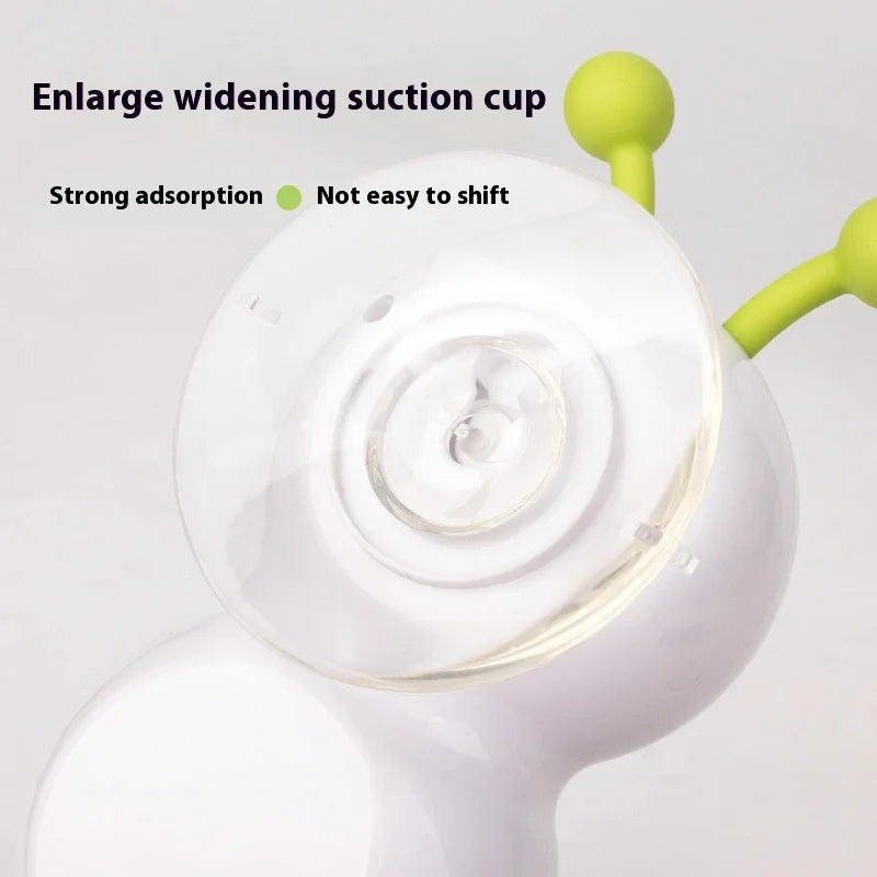 Interactive Worm Pole Cat Toy with Automatic Pop-Up