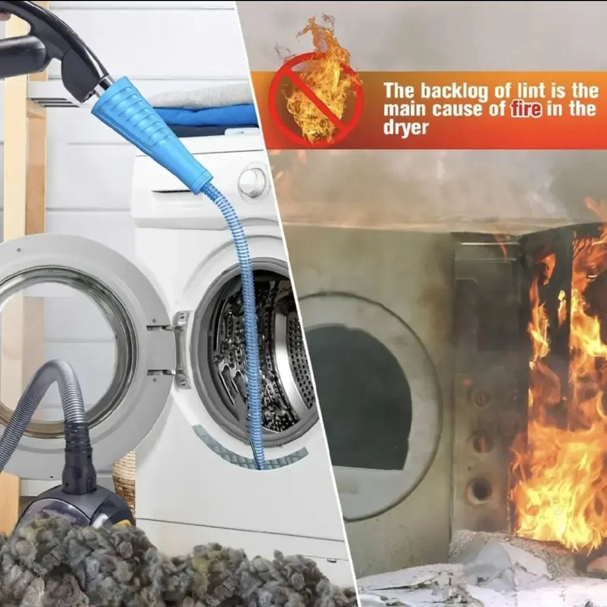 Dryer Vent Cleaner Kit