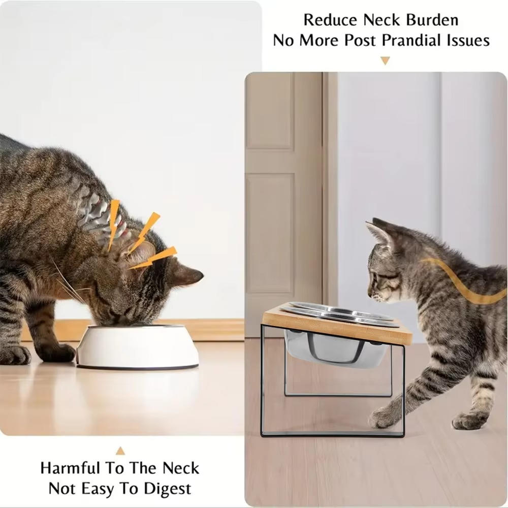 Elevated Cat Bowl