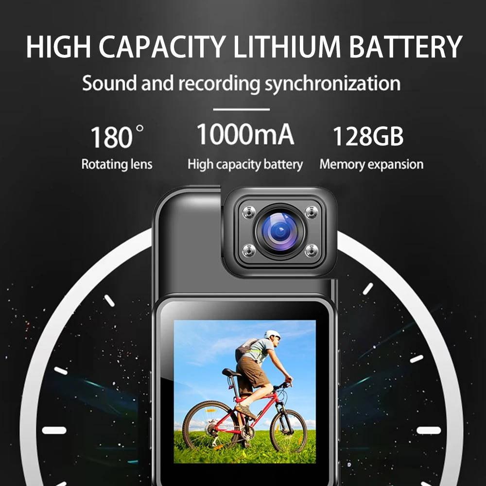 4K Ultra HD WiFi Mini Body Camera