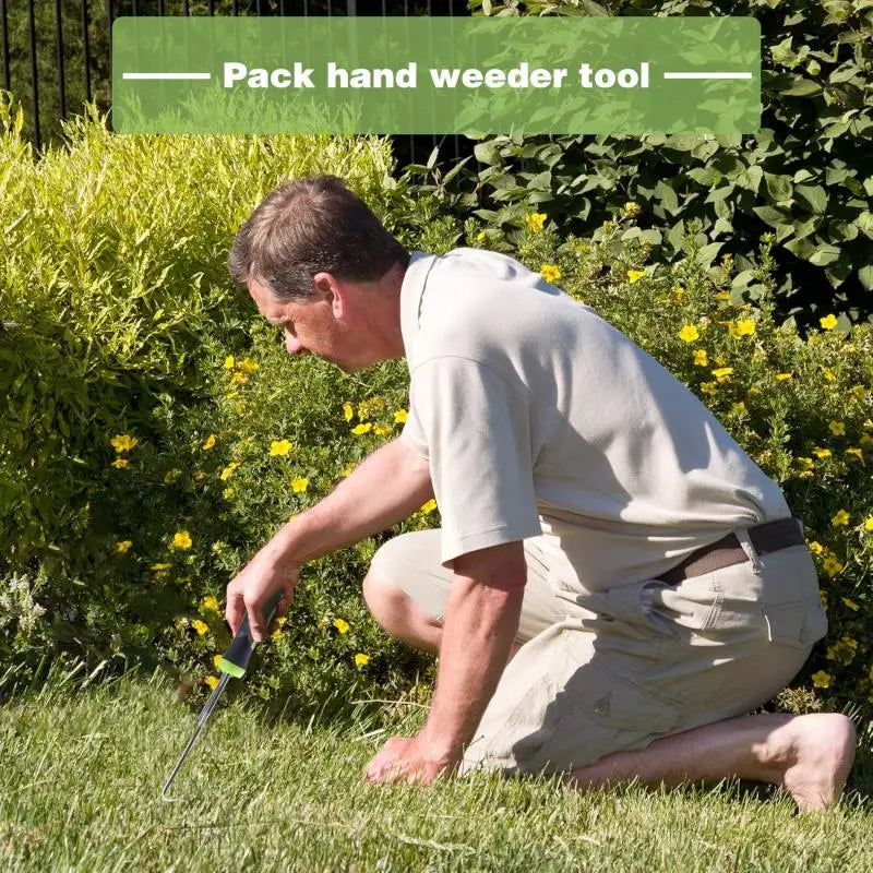 Heavy-Duty Ergonomic Weed Puller Tool