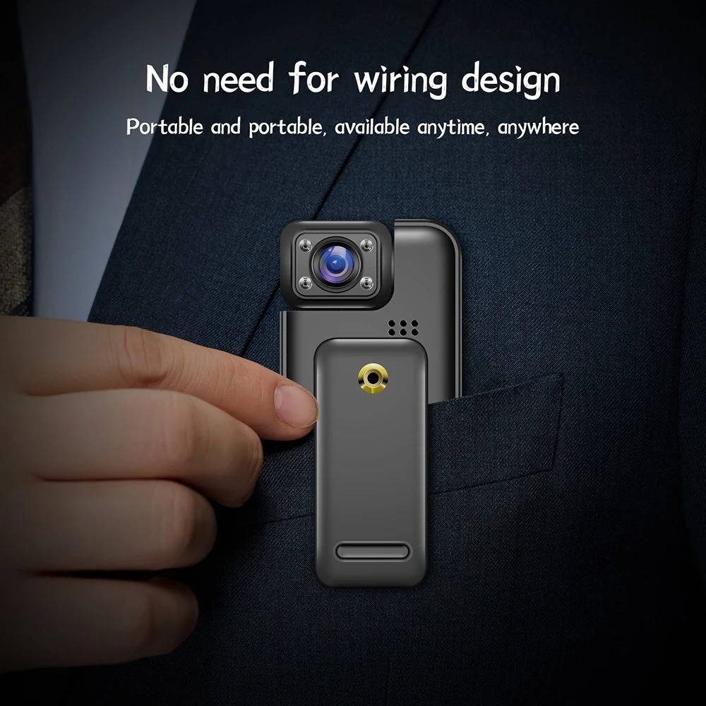 4K Ultra HD WiFi Mini Body Camera
