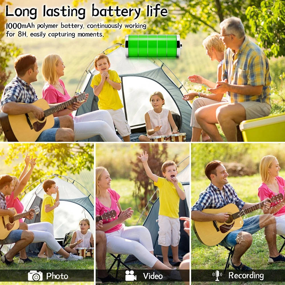 4K Ultra HD WiFi Mini Body Camera