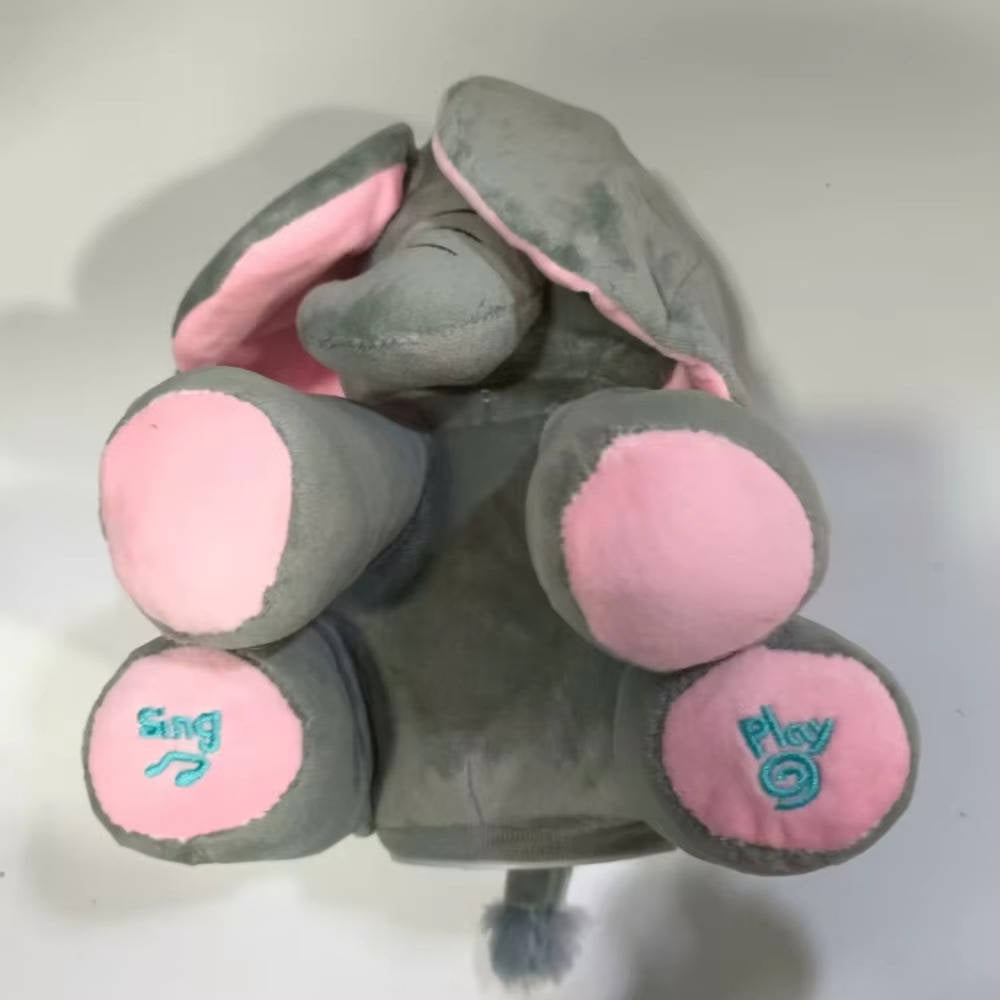 Peek a boo Talking Elephant toy